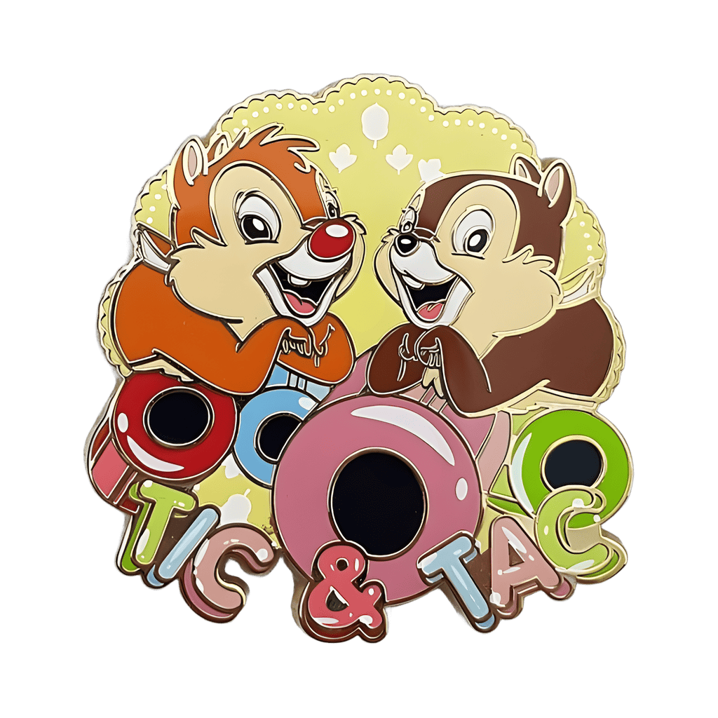 Chip and Dale Disney pin