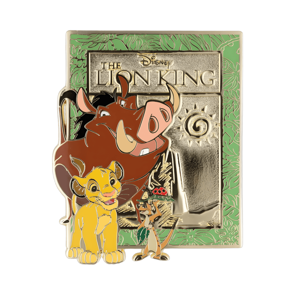 Simba, Timon, and Pumbaa Jumbo Disney pin