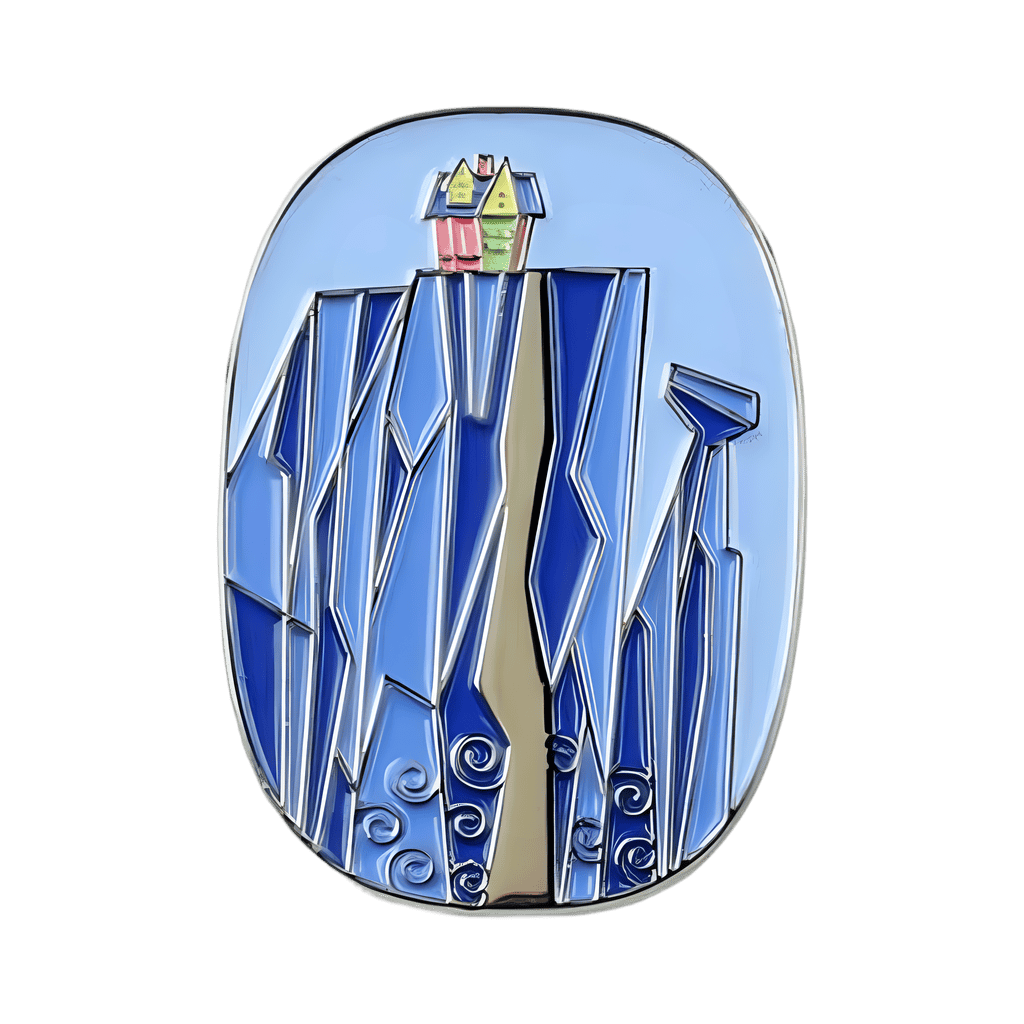Paradise Falls Disney pin