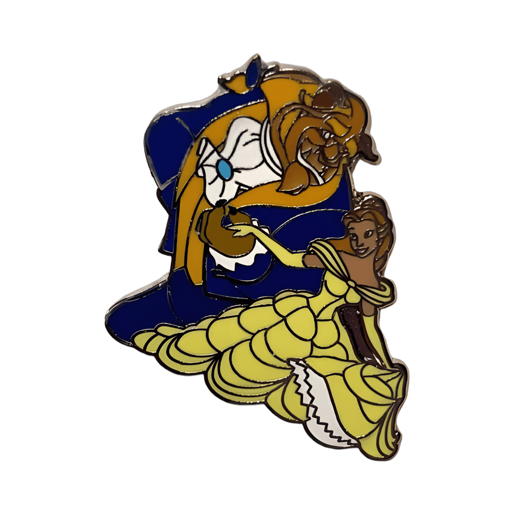 Belle and Beast dancing Disney pin