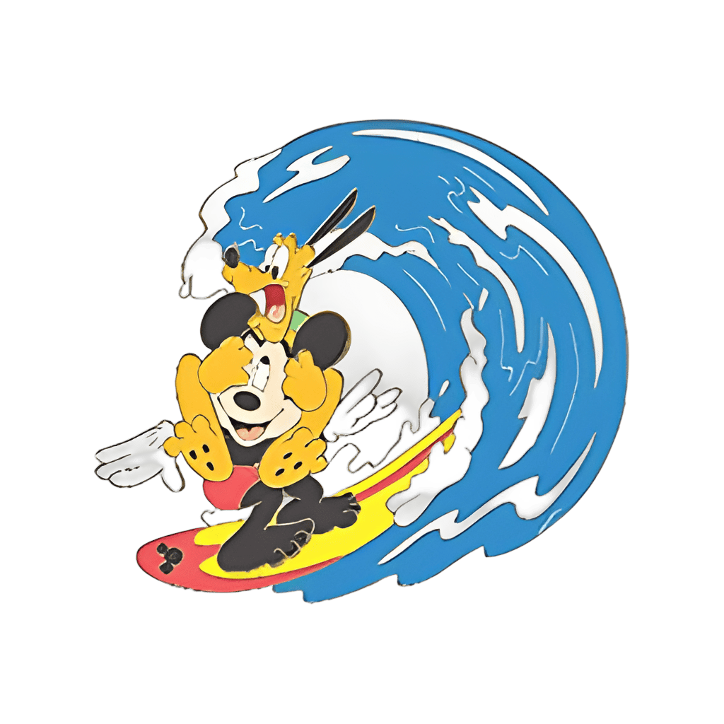 Mickey Mouse & Pluto Disney pin