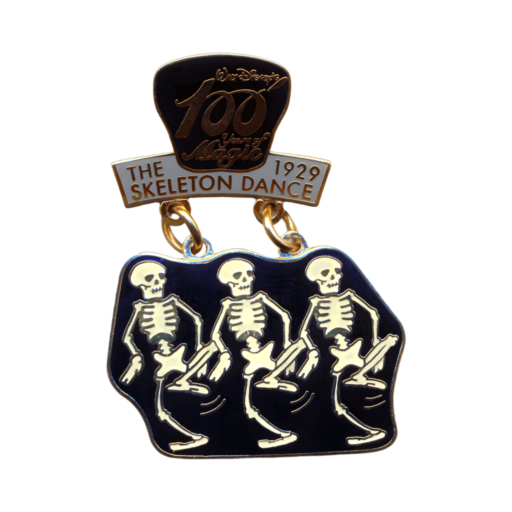 The Skeleton Dance Dangle Disney pin