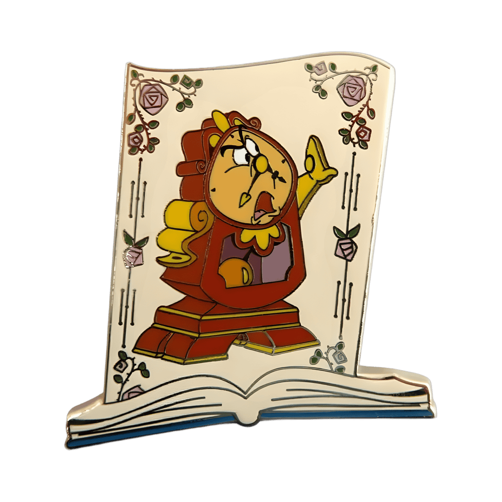 Cogsworth Disney pin