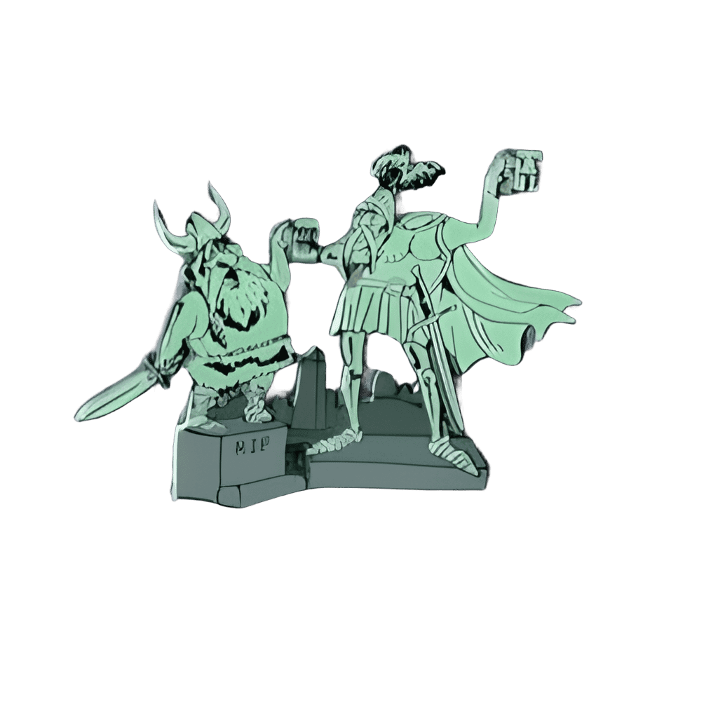 Materializing Mansion Framed Set — Otherworldly Warriors Disney pin