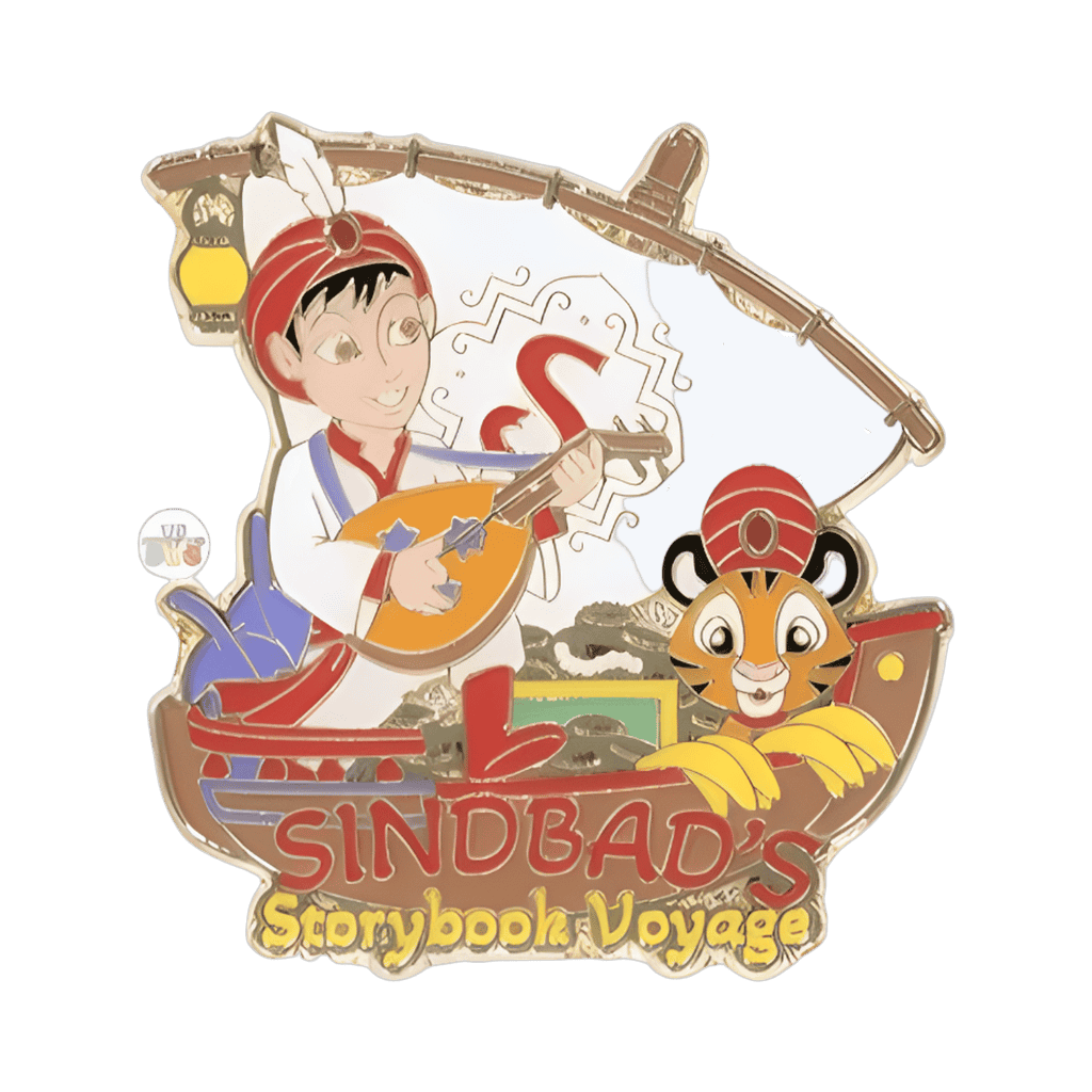Sindbad's Storybook Voyage Disney pin