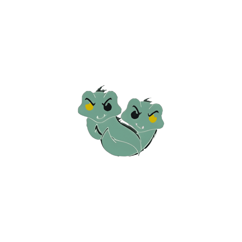 Flotsam and Jetsam Disney pin