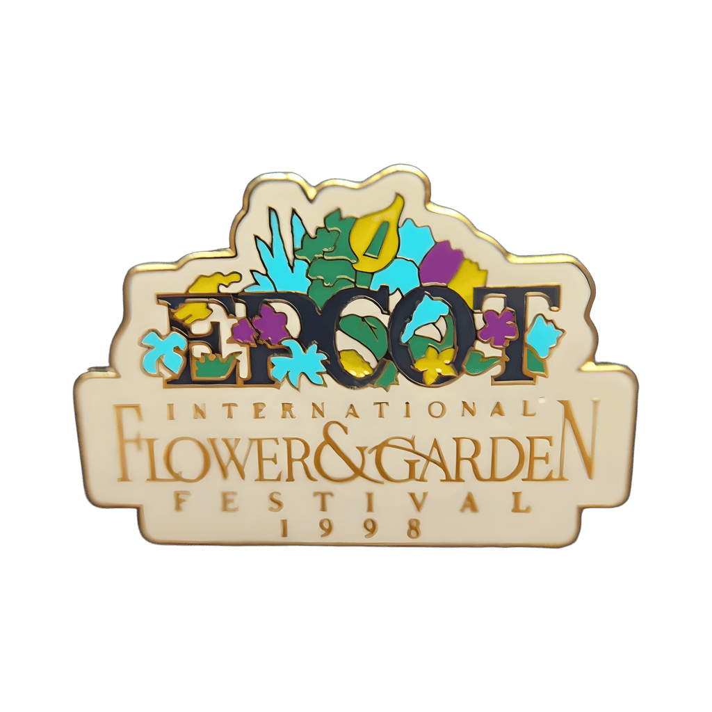 1998 Festival Logo Disney pin