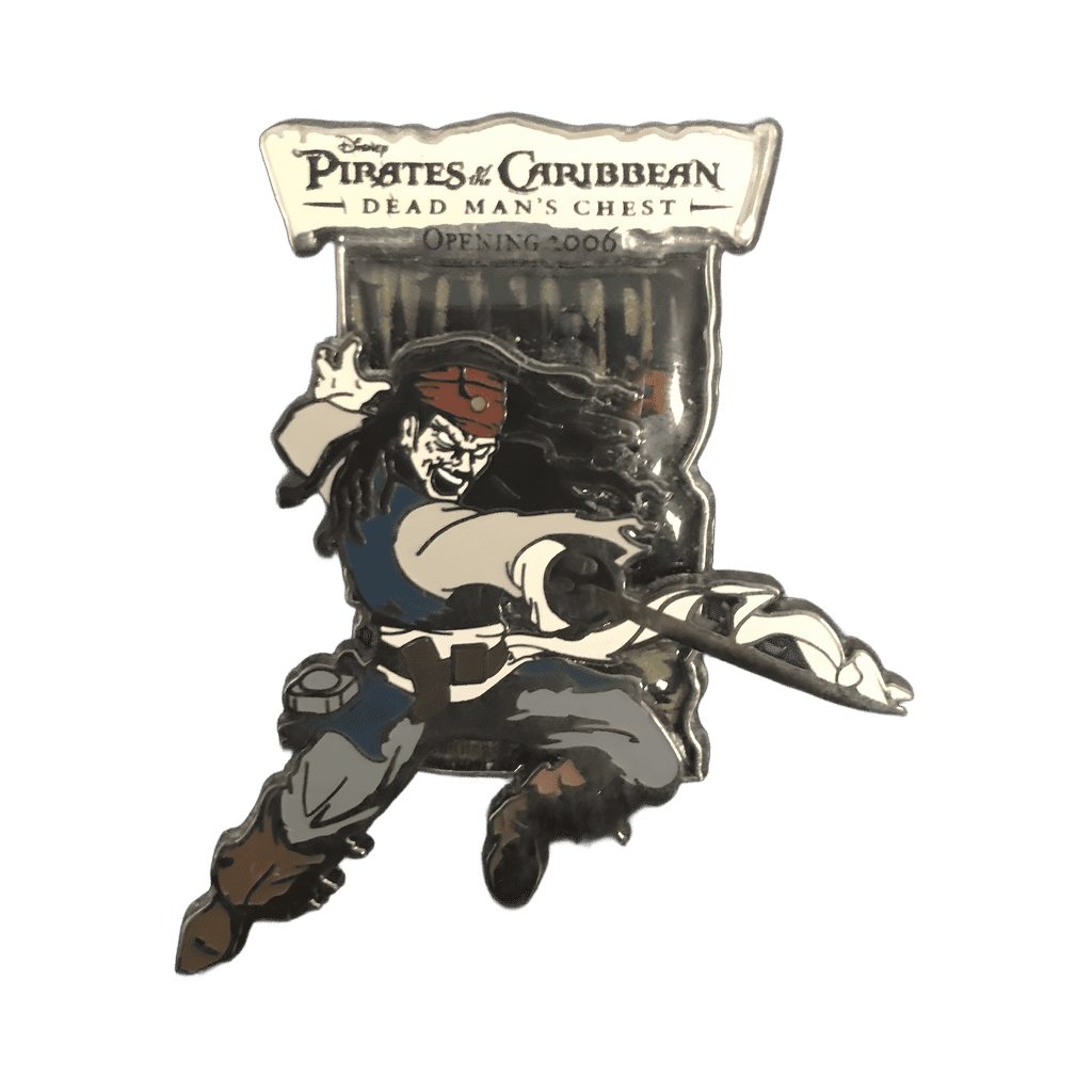 #4 - Jack Sparrow Disney pin