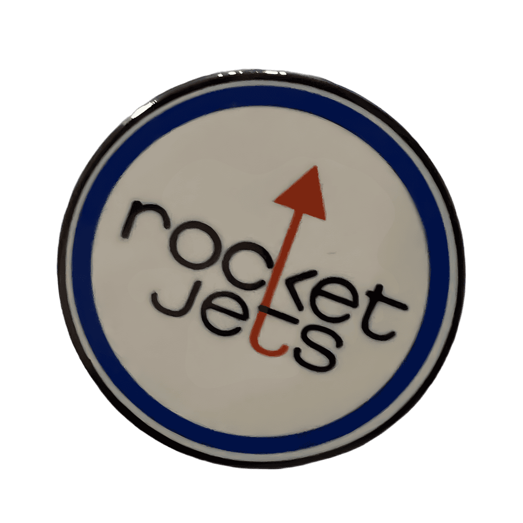Rocket Jets Logo Disney pin