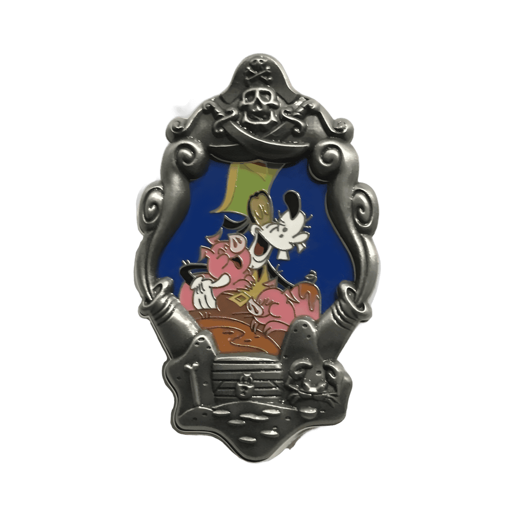 Goofy and Pigs Disney pin