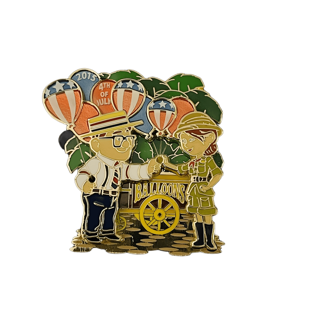 Carl and Ellie Disney pin