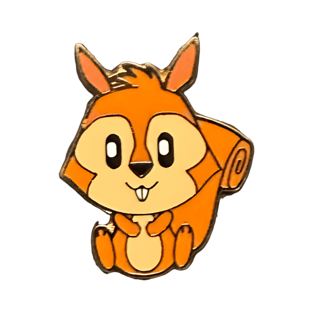 Bucky the Squirrel Disney pin