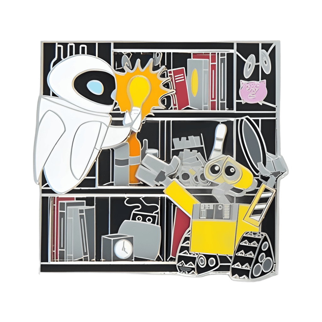 WALL-E and Eve Slider Limited Edition Slider Pin Disney pin