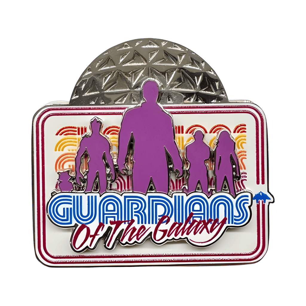 Guardians of the Galaxy Silhouette Disney pin
