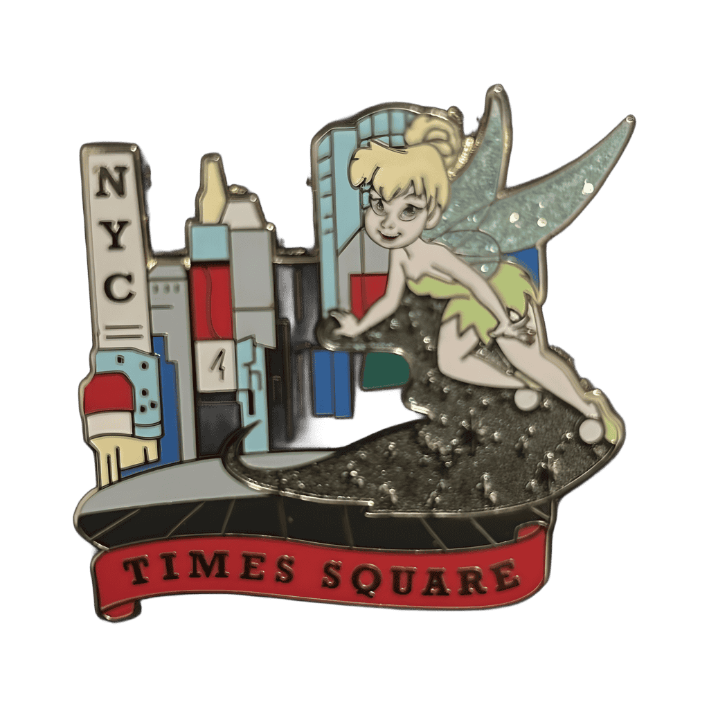 Tinkerbell in Times Square Disney pin