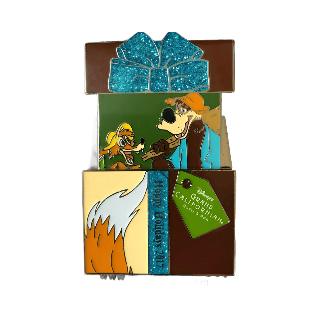 Grand Californian Hotel & Spa - Br'er Fox & Br'er Bear Gift Box Disney pin