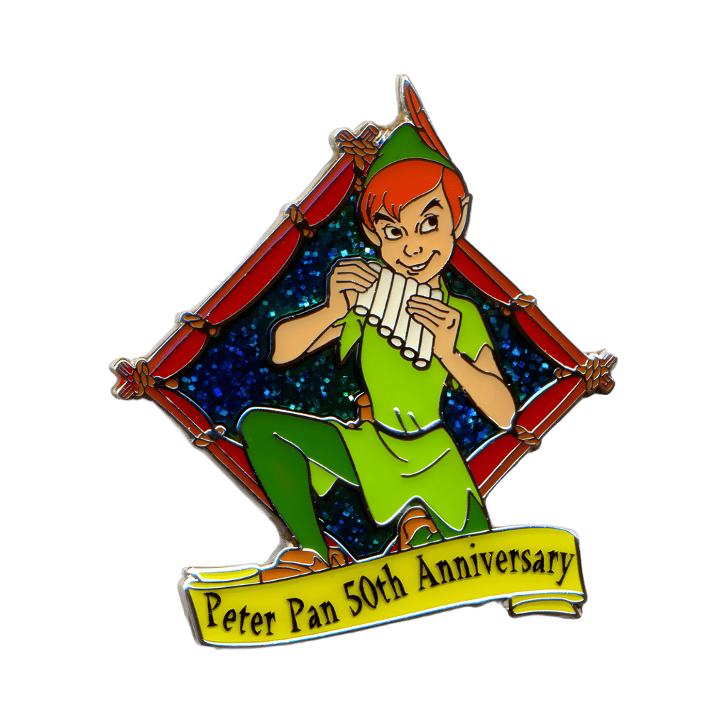 Peter Playing the Pipes Disney pin