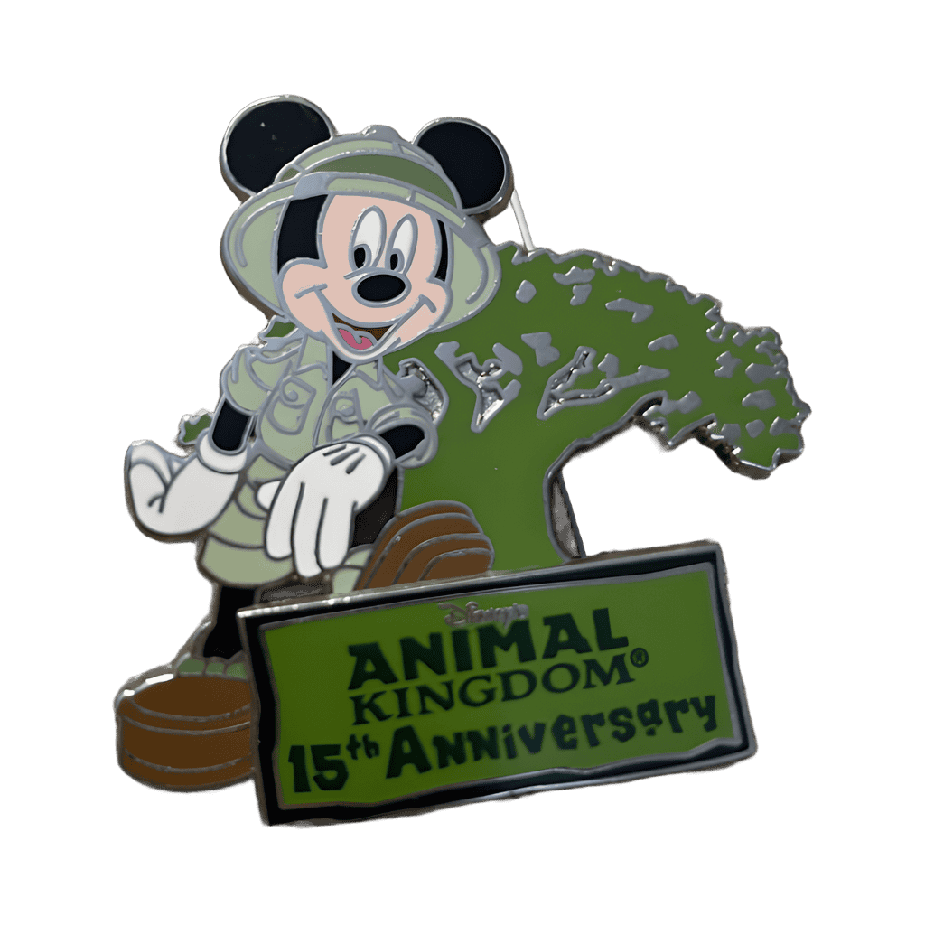 15th Anniversary — Mickey at Tree of Life Disney pin