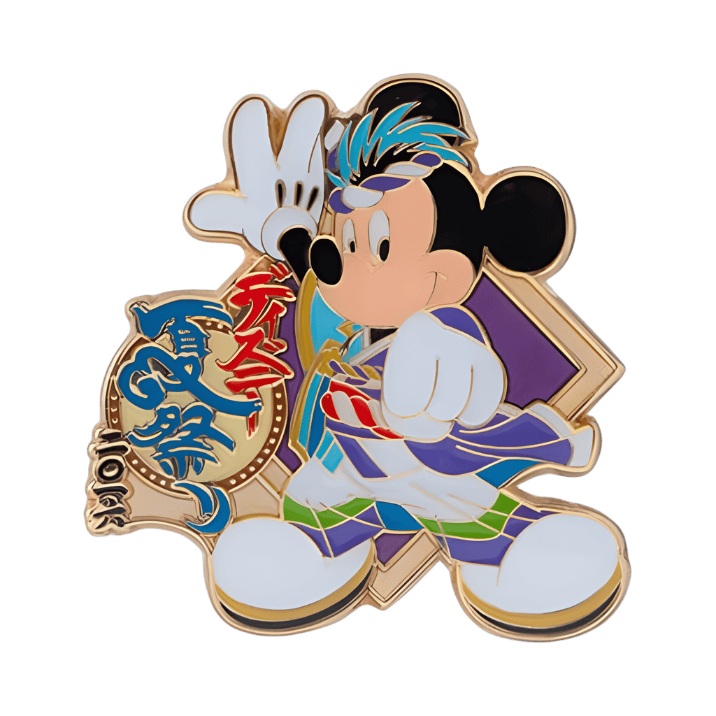 Saiyo Kabu Mickey Disney pin
