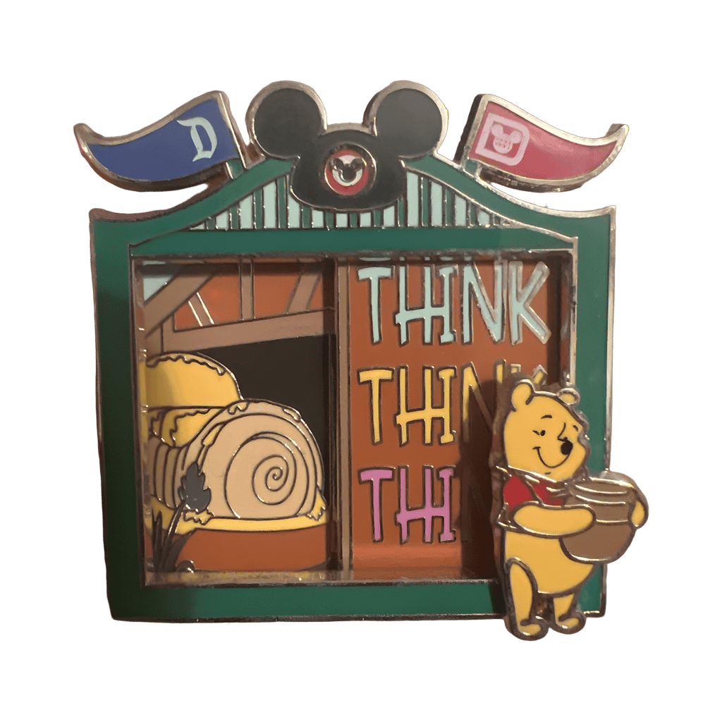 Winnie the Pooh Ride Disney pin