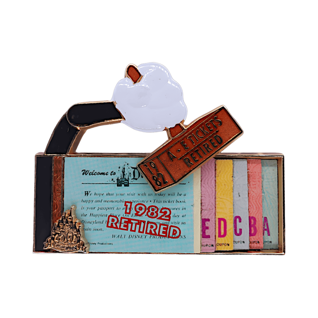 1982 - A-E Tickets Retired Disney pin