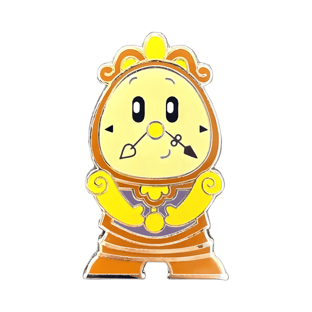 Cogsworth Disney pin