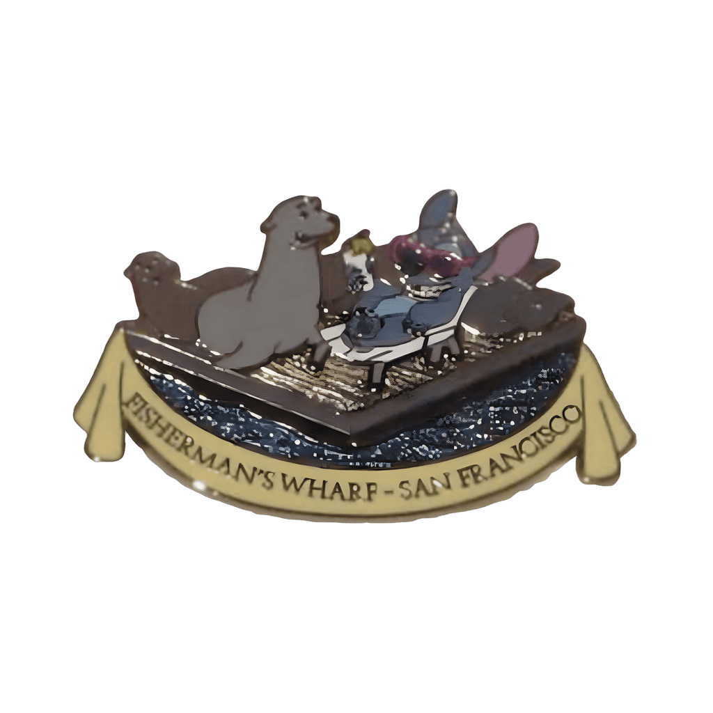 Stitch at Fisherman’s Wharf Disney pin