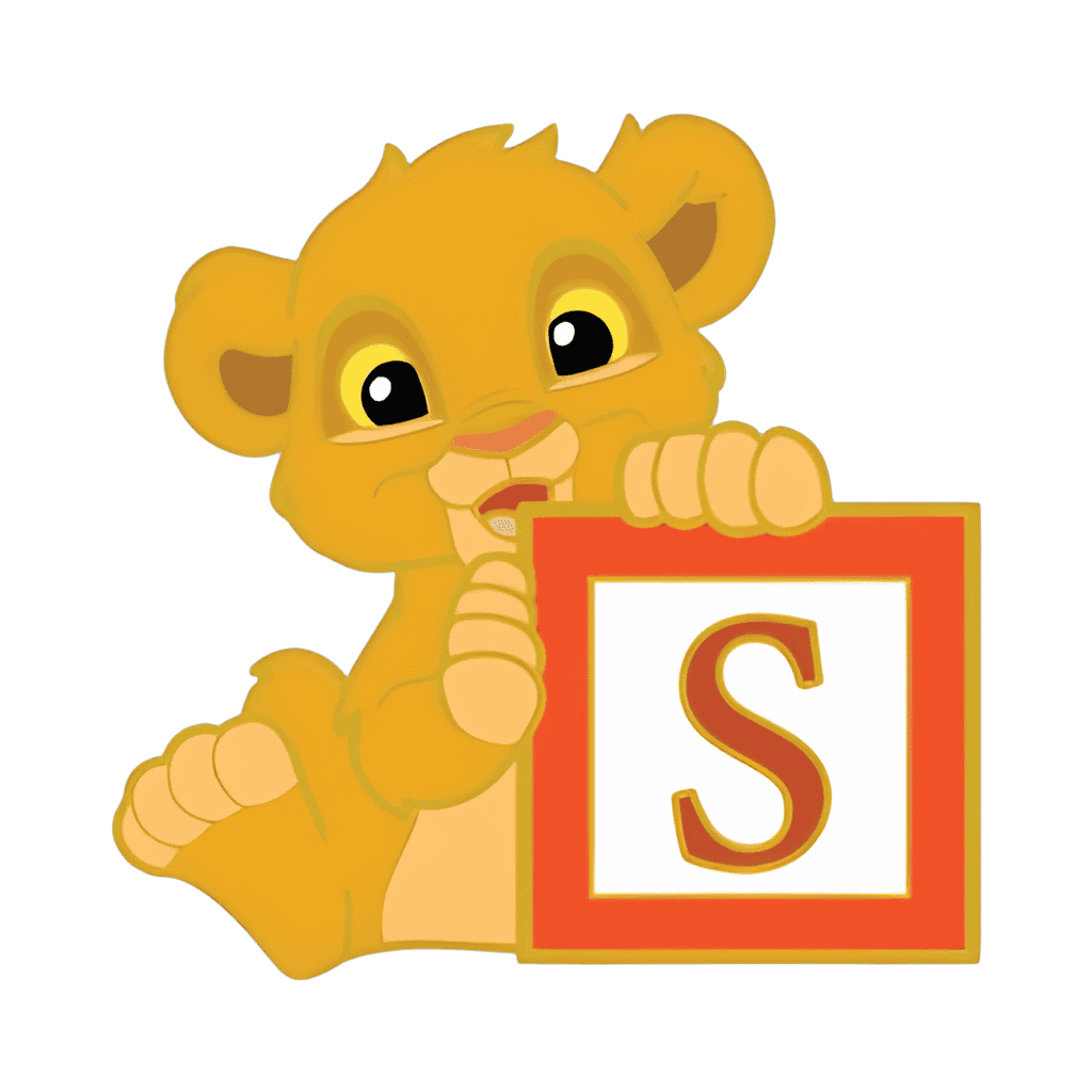 Simba Disney pin