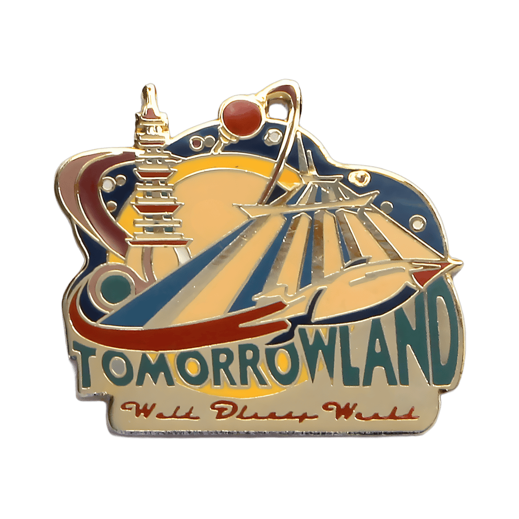 Retro Logo Disney pin