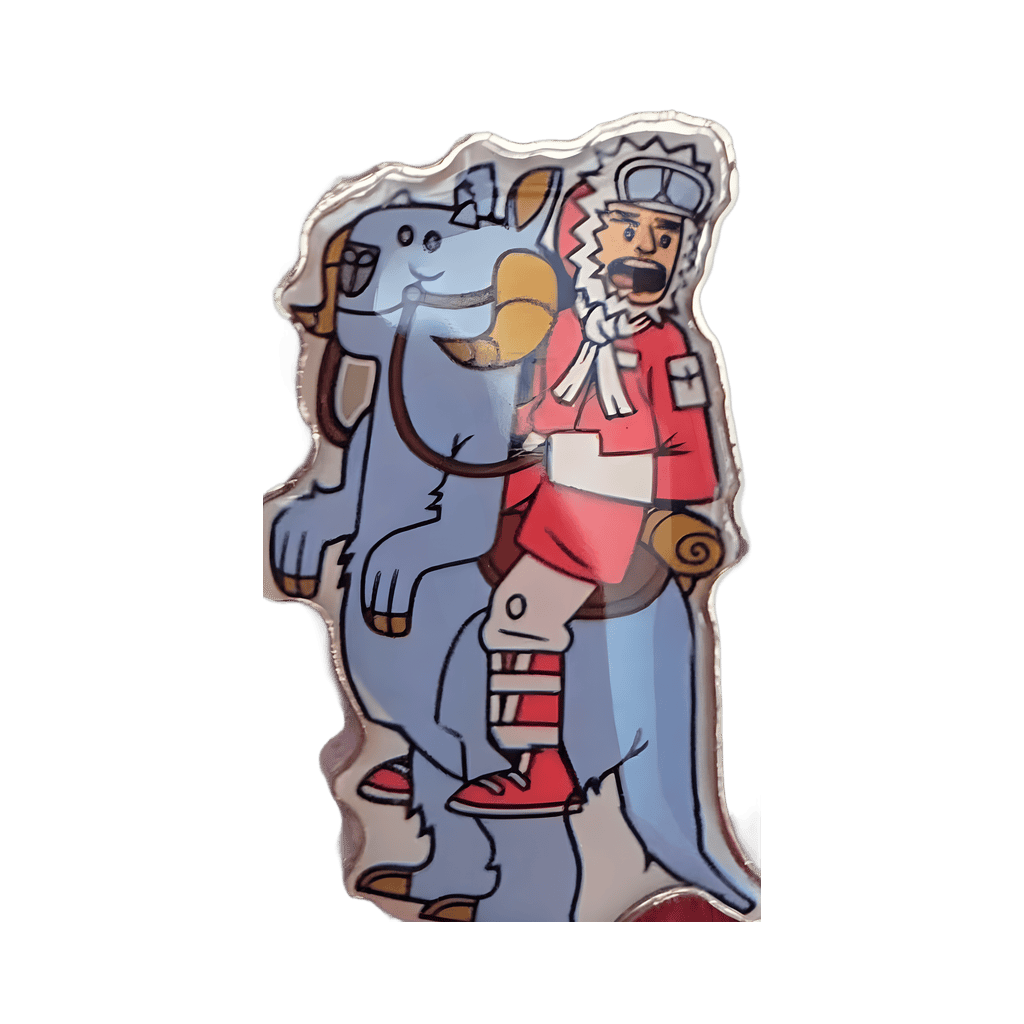 Han Solo on Tauntaun Disney pin