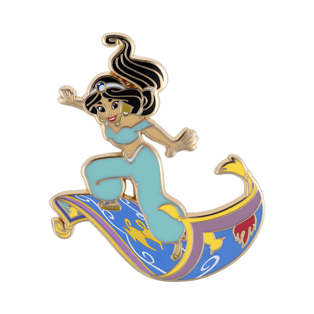 Jasmine on Magic Carpet Disney pin