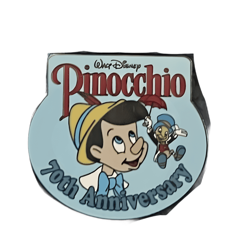 Pinocchio 70th anniversary Disney pin