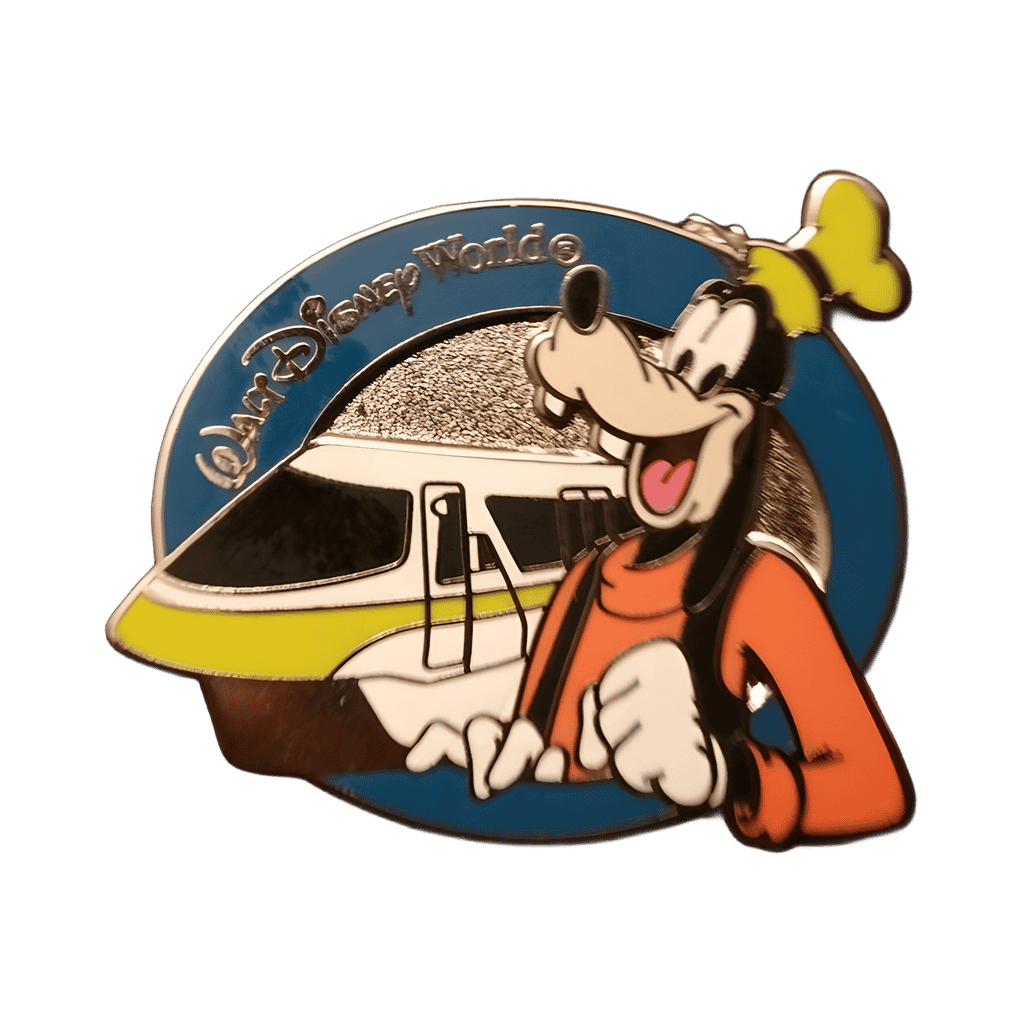 Goofy - Monorail Lime Disney pin