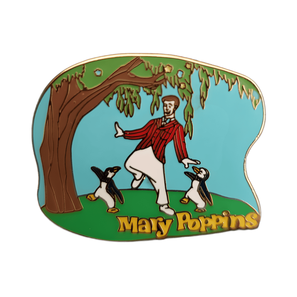 Mary Poppins Bert with penguins Disney pin