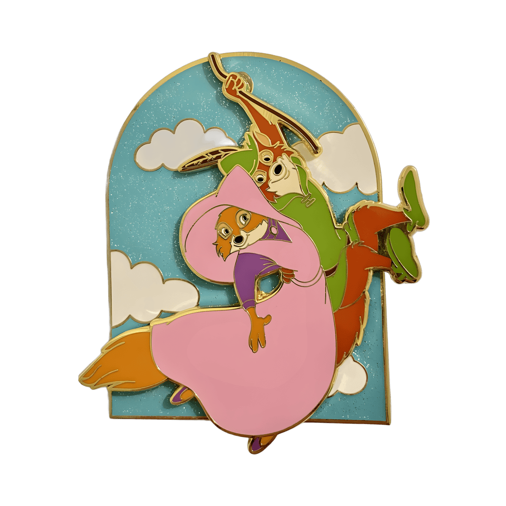 Robin Hood and Maid Marian Slider Disney pin