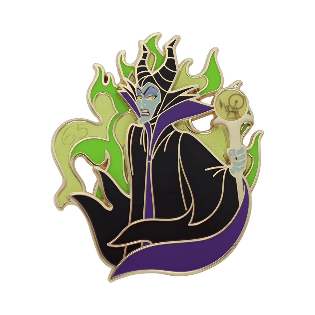 Maleficent 65th anniversary Disney pin