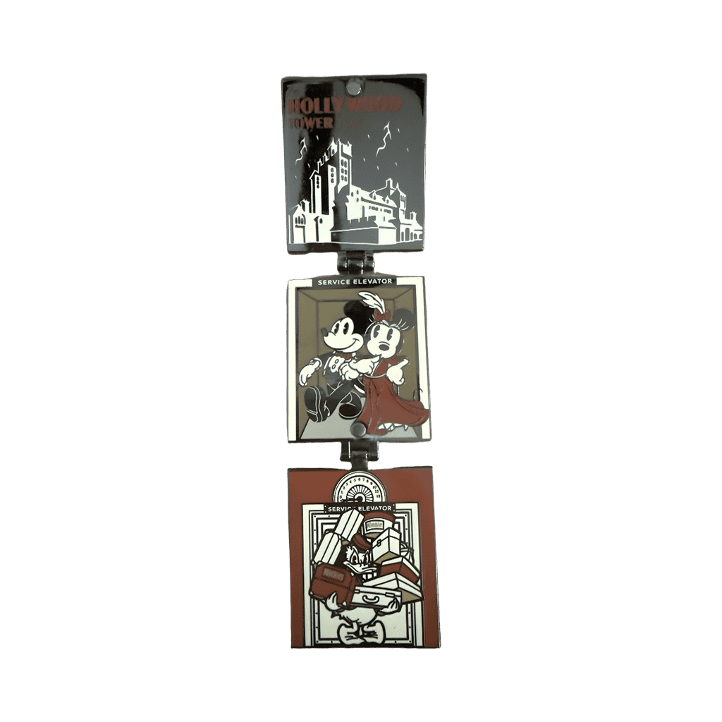 Donald and Mickey Service Elevator Disney pin