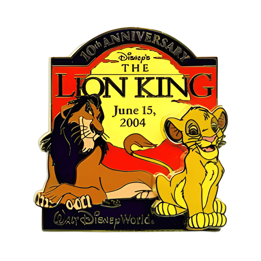 Simba & Scar Disney pin