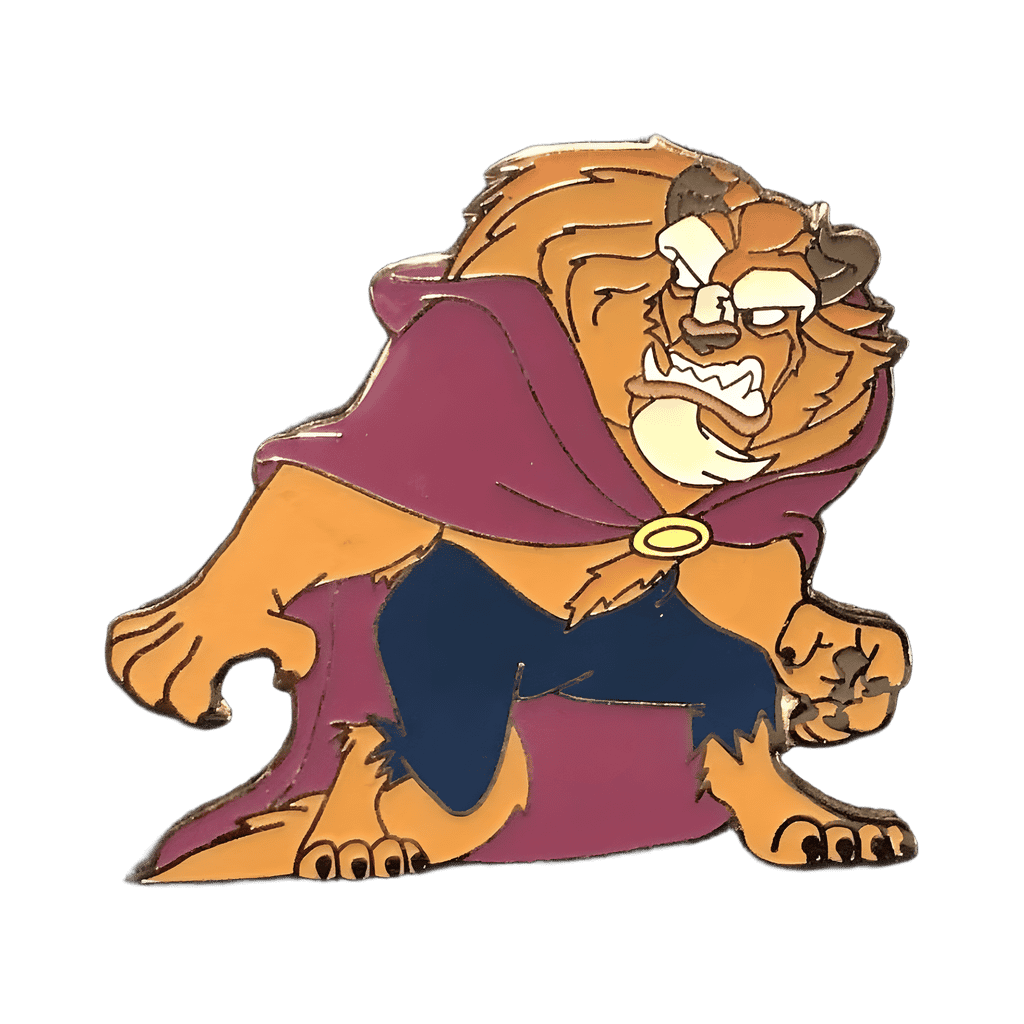 Angry Beast Disney pin
