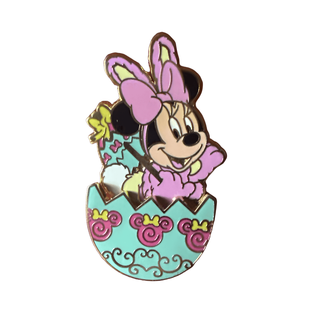 Minnie Mouse in an Egg Disney pin