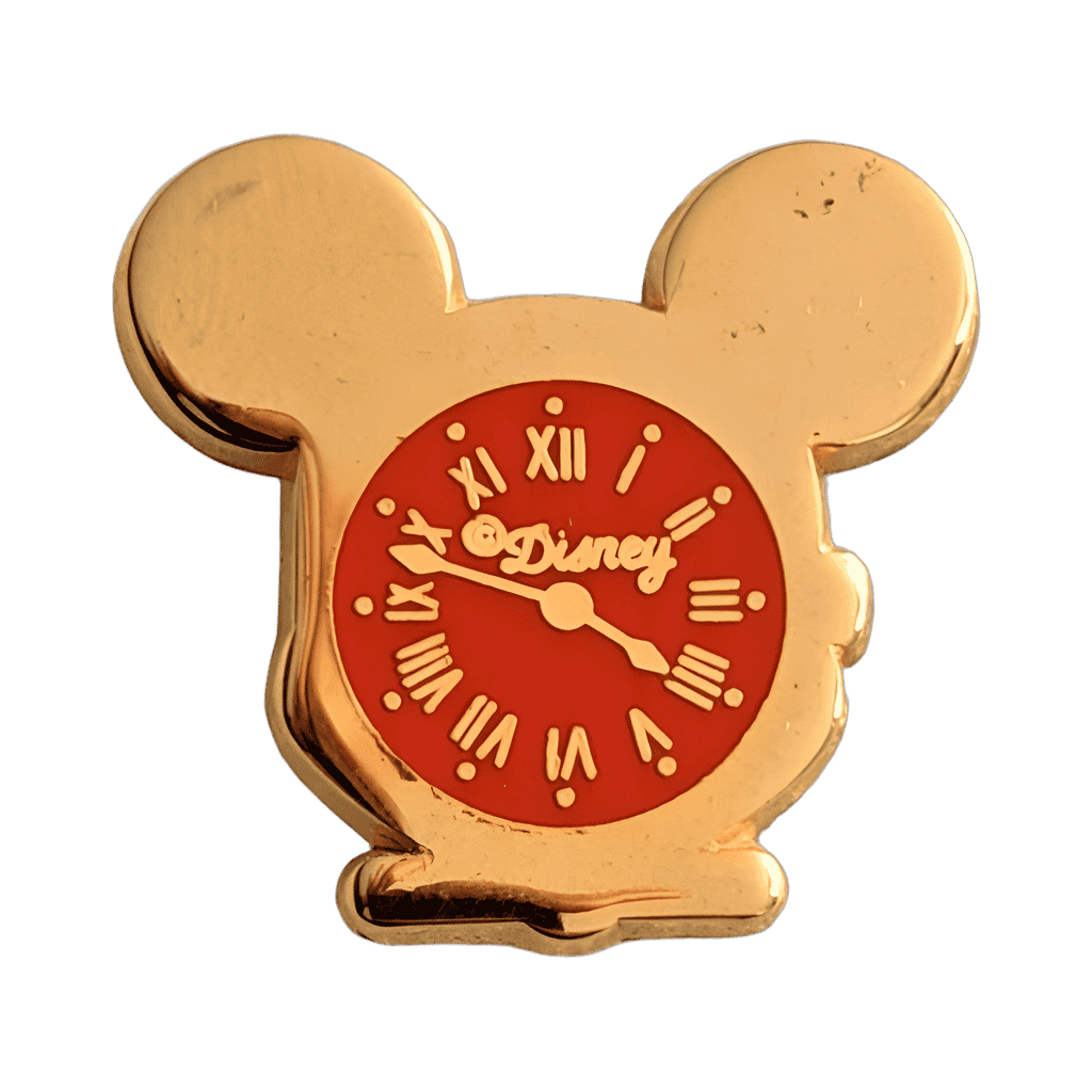 Mickey Clock (Red) Disney pin