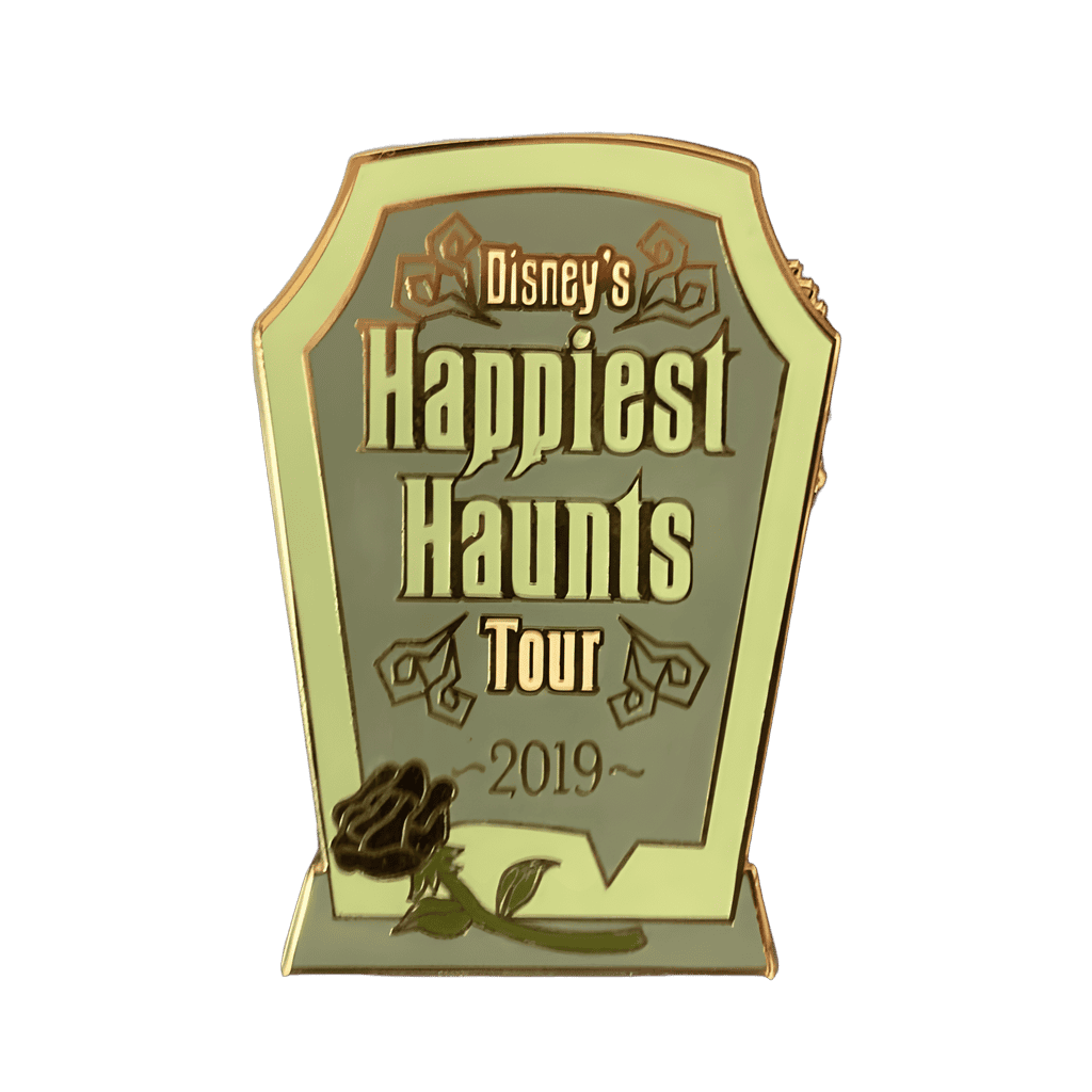 2019 - Gravestone with Black Rose Disney pin