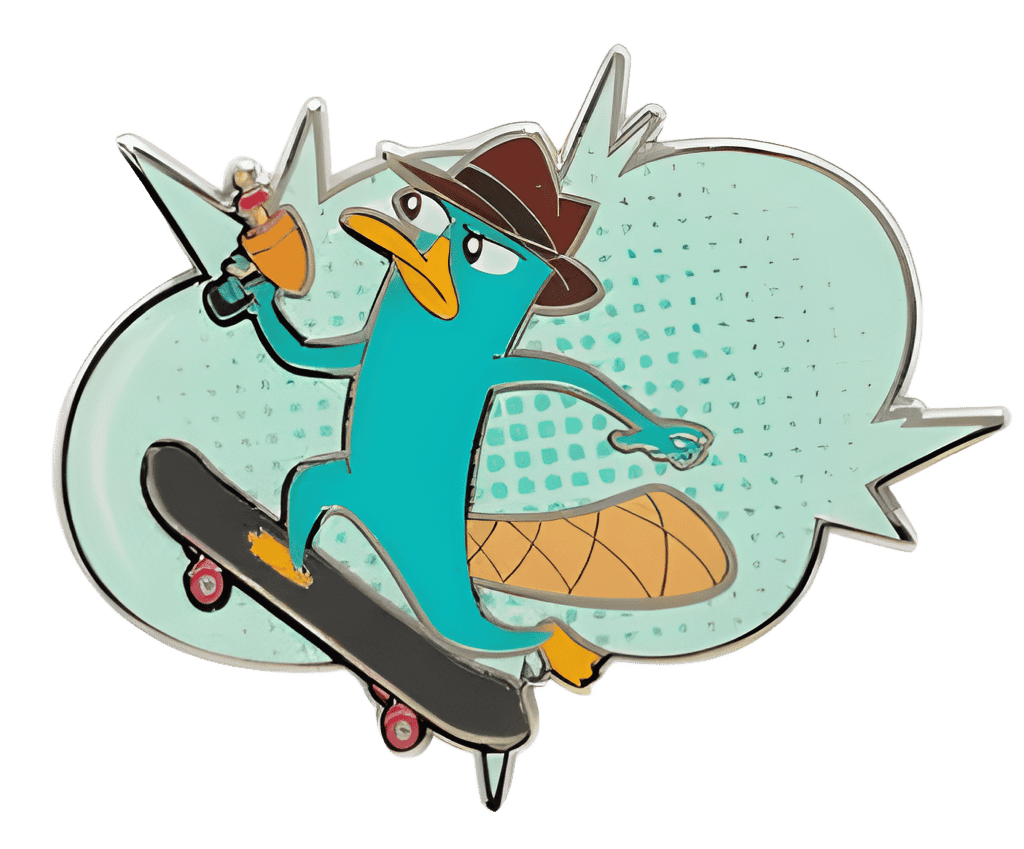 Agent P Disney pin