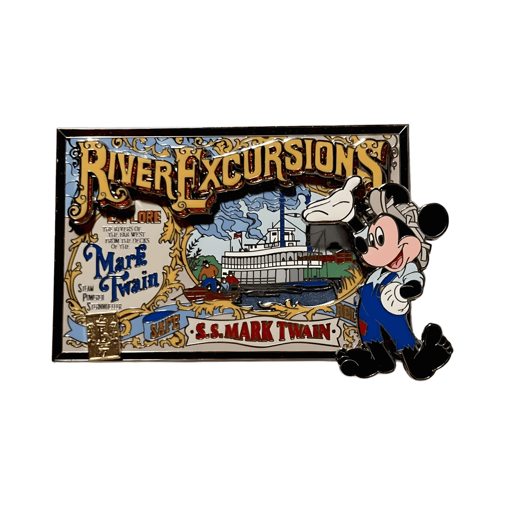 Mark Twain Riverboat Disney pin