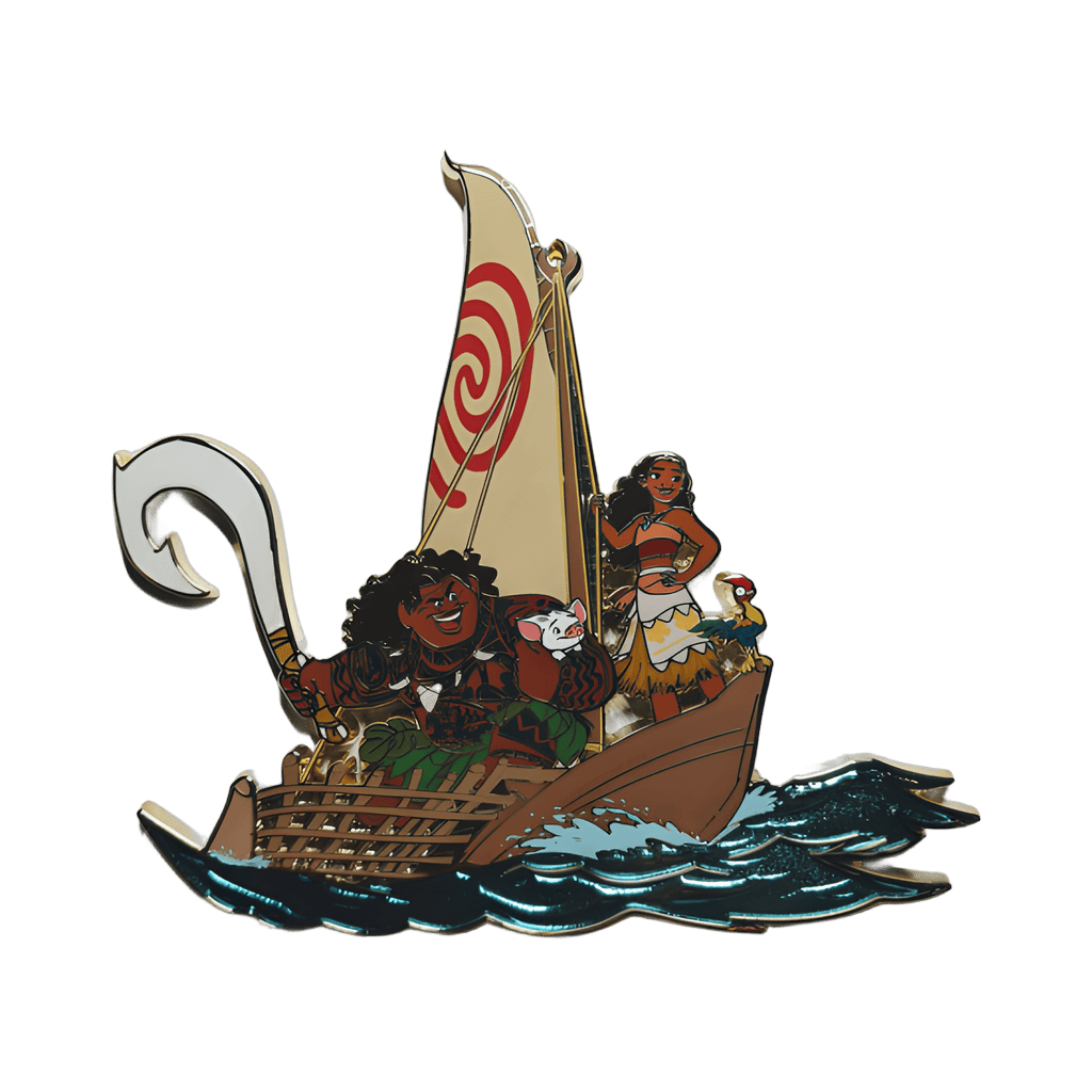 Wayfinding Moana & Maui Disney pin