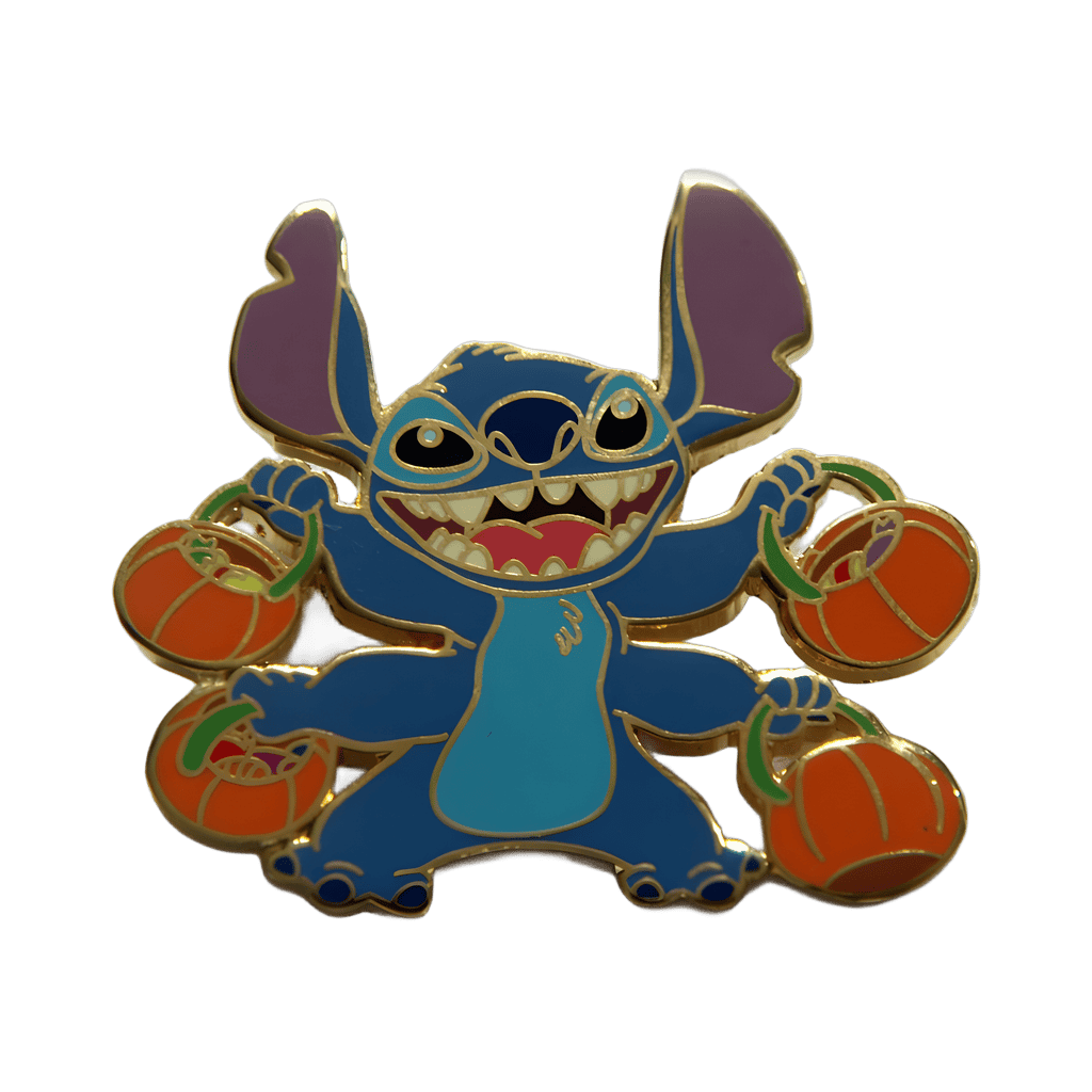Stitch Trick-Or-Treat Disney pin