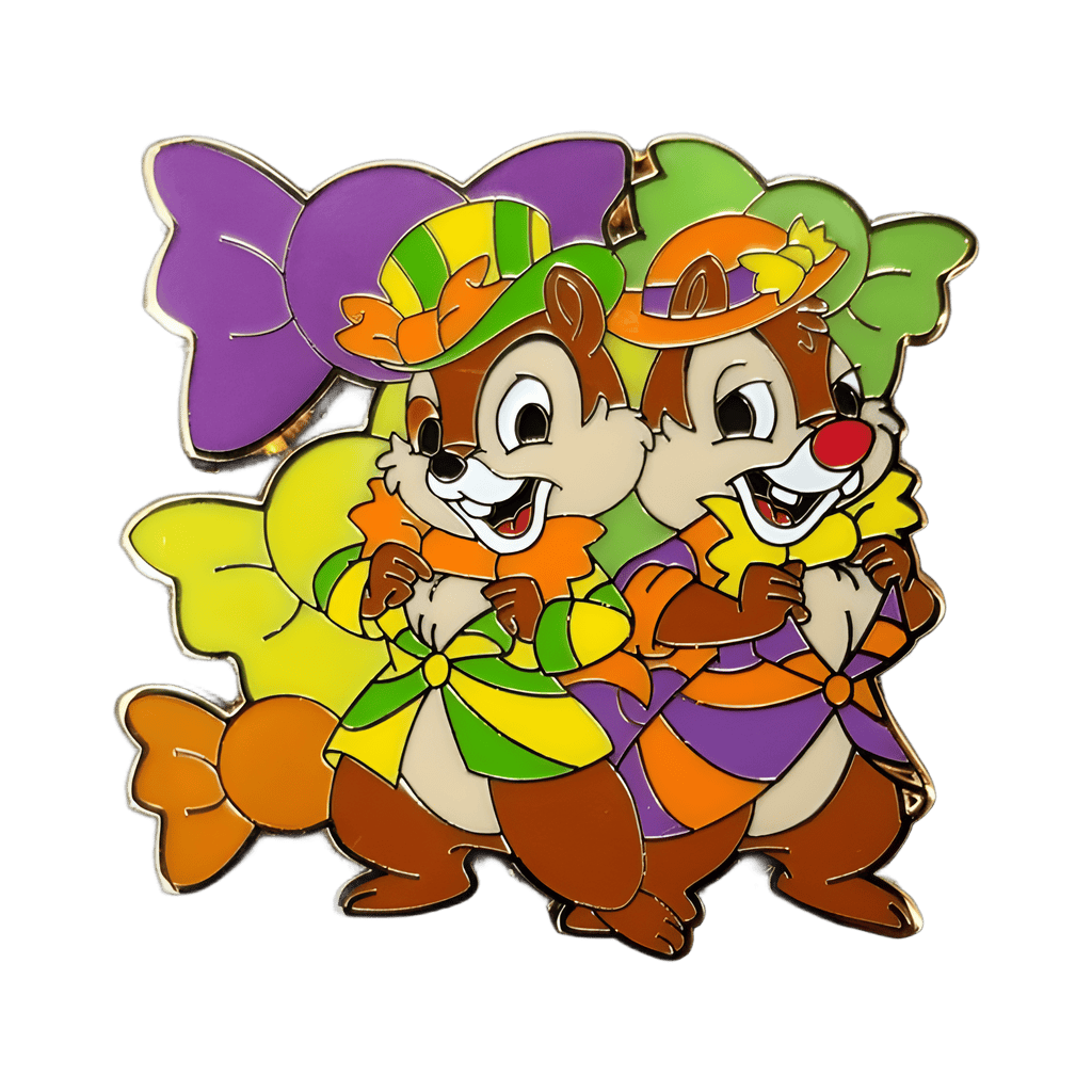 Chip and Dale Disney pin