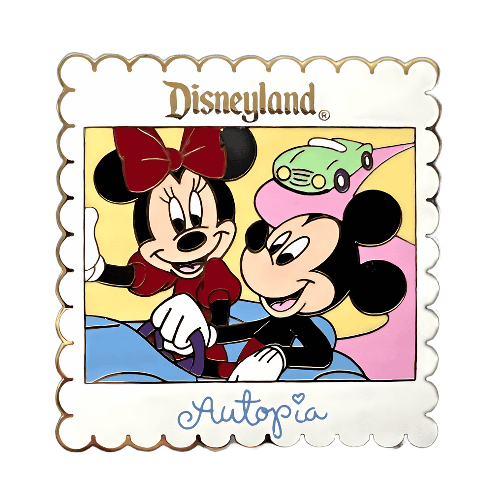 Autopia - Mickey and Minnie Disney pin