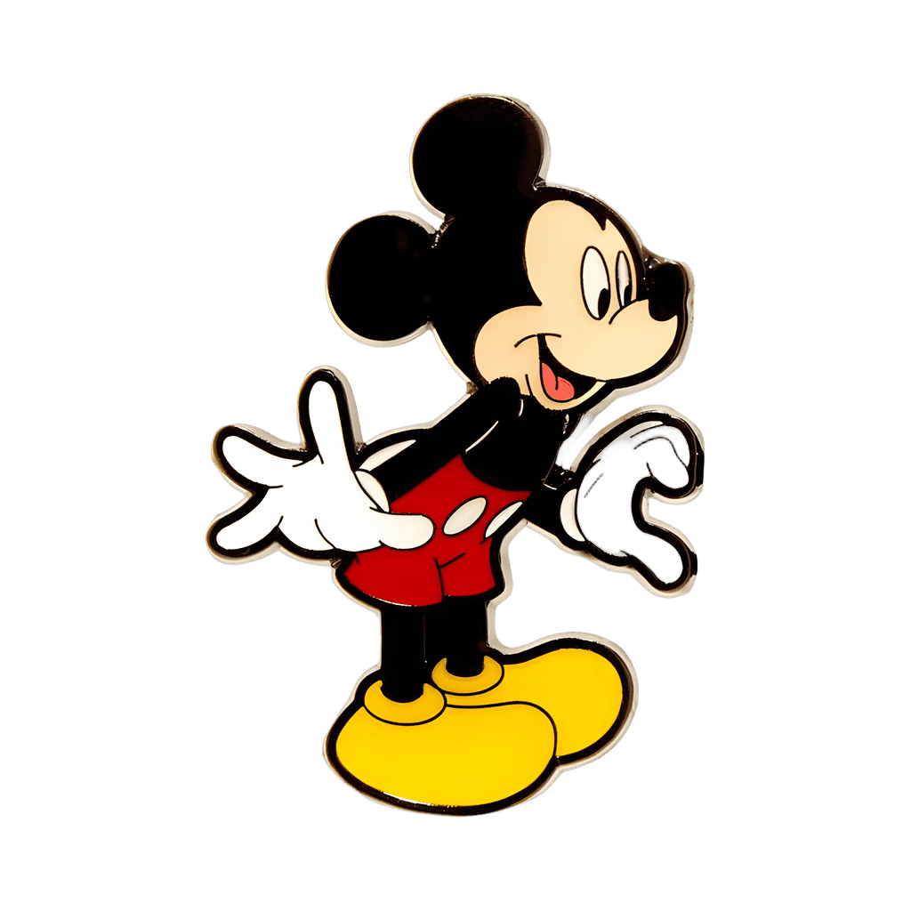 Mickey and Minnie Heart Hands Set - Mickey Disney pin