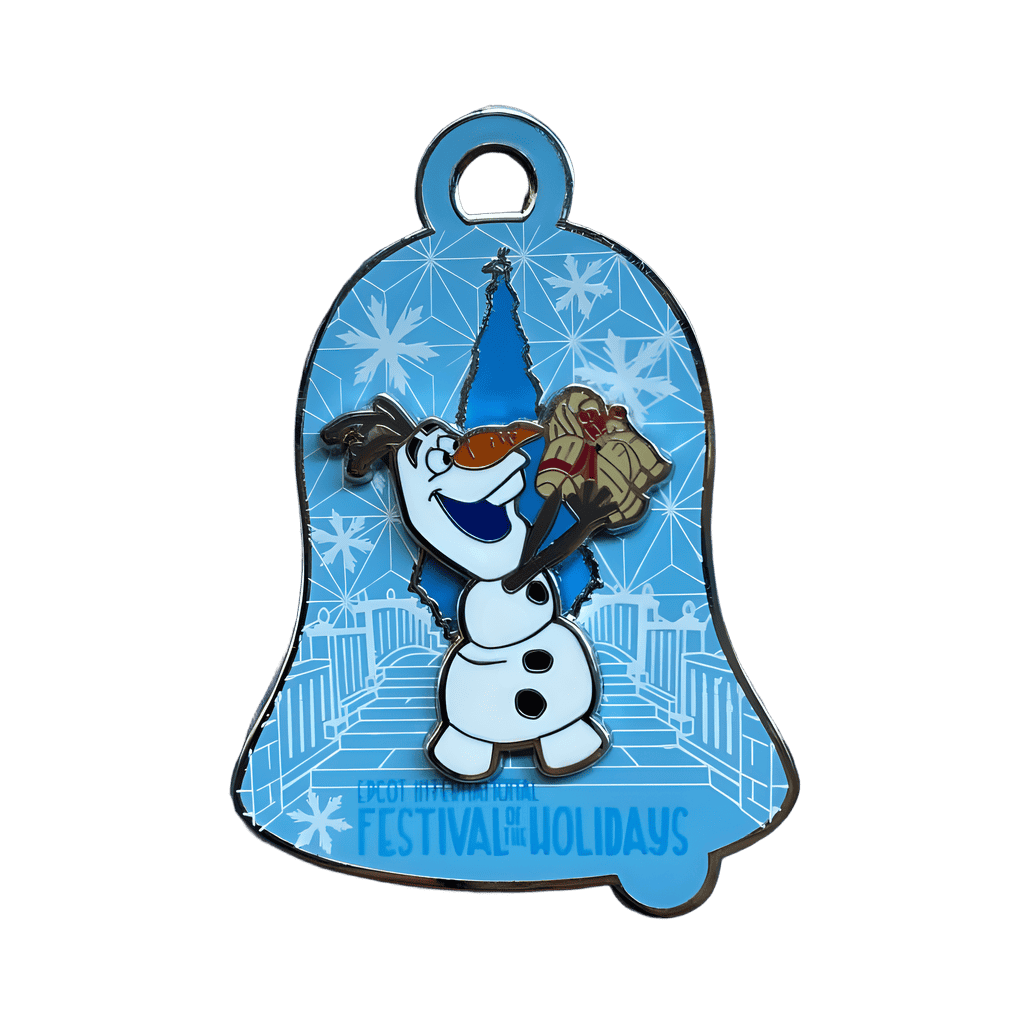 Olaf with Present Disney pin